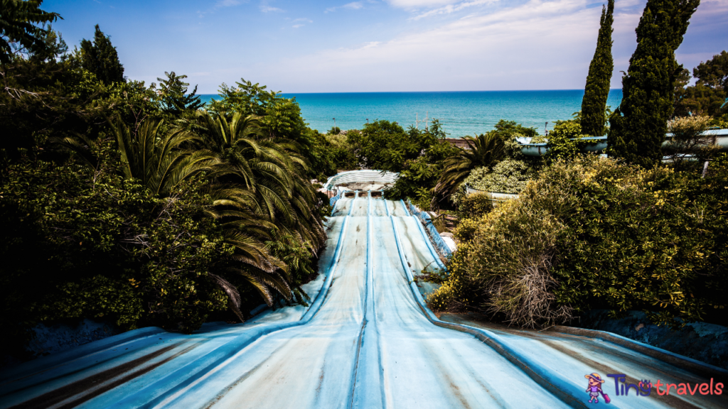 Water Slide resort in Thailand