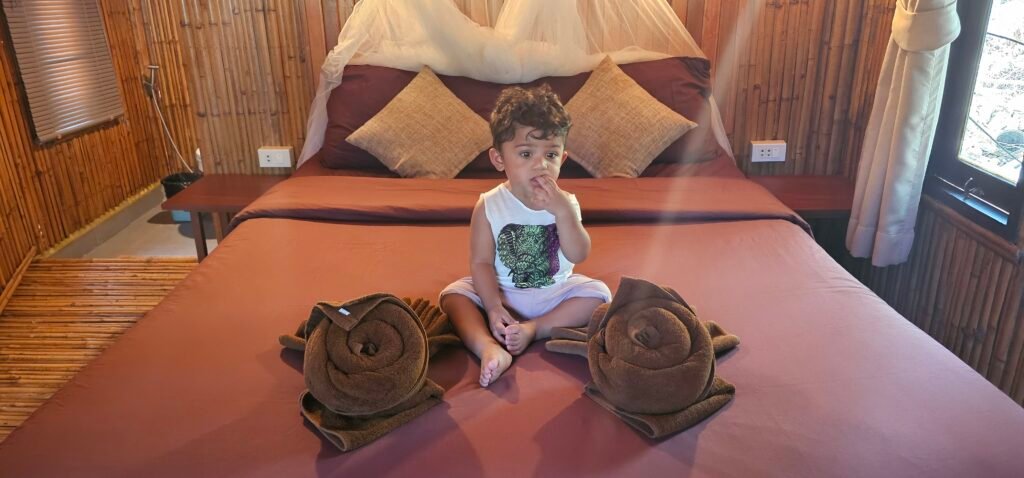 Baby Ayman at The cove phi phi resort 