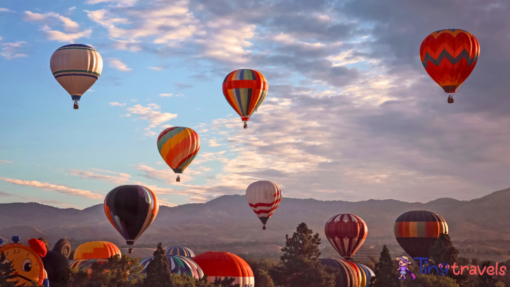 hot air balloon ride