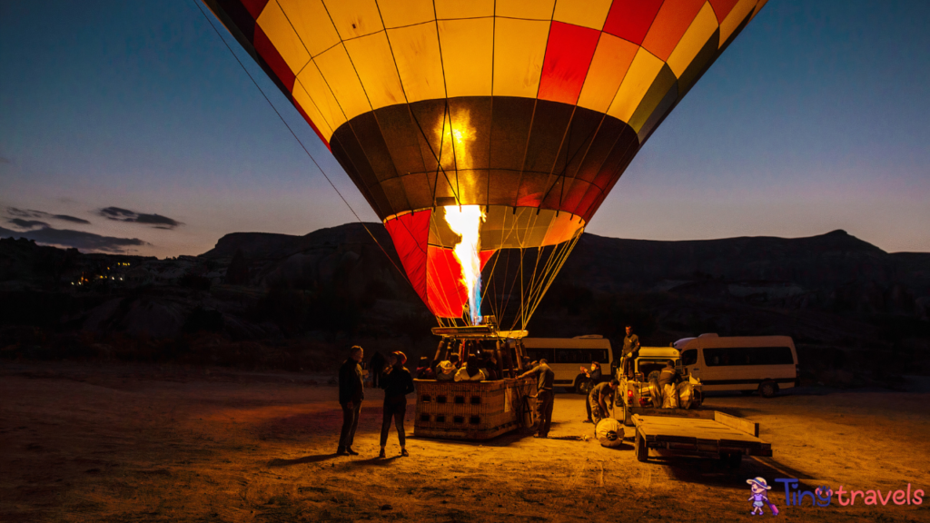 Hot air Ballon ride Thailand 