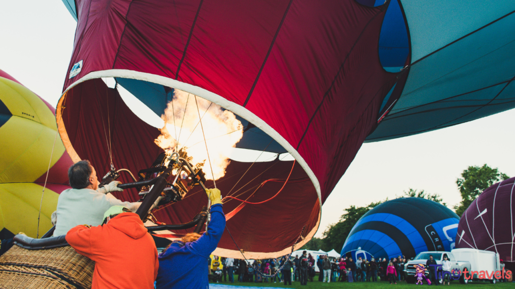 Hot air Ballon ride Thailand 