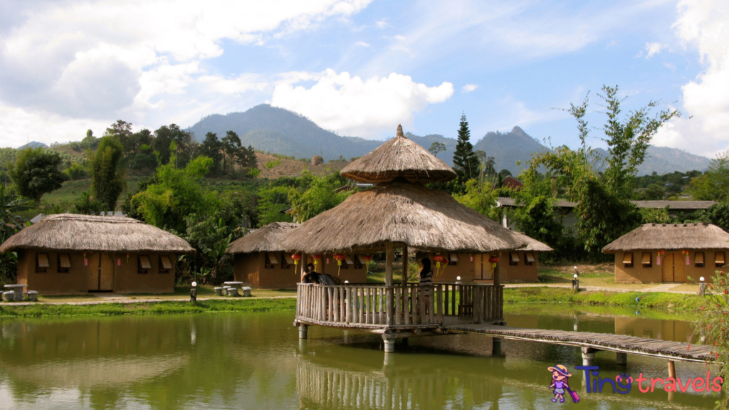 Old fashion homestay in Mae Hong Son Province, Thailand⁠