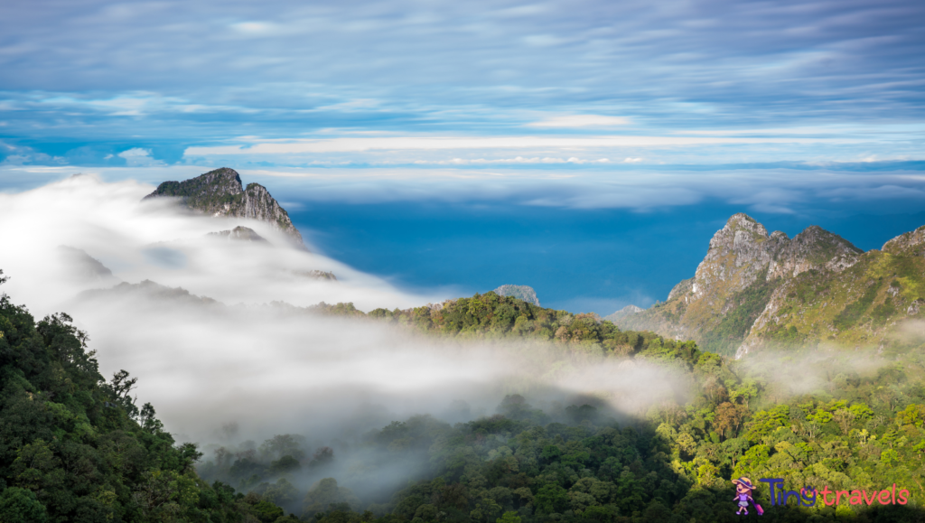 Chiang Dao Mountain, Chiang Mai, Thailand.⁠