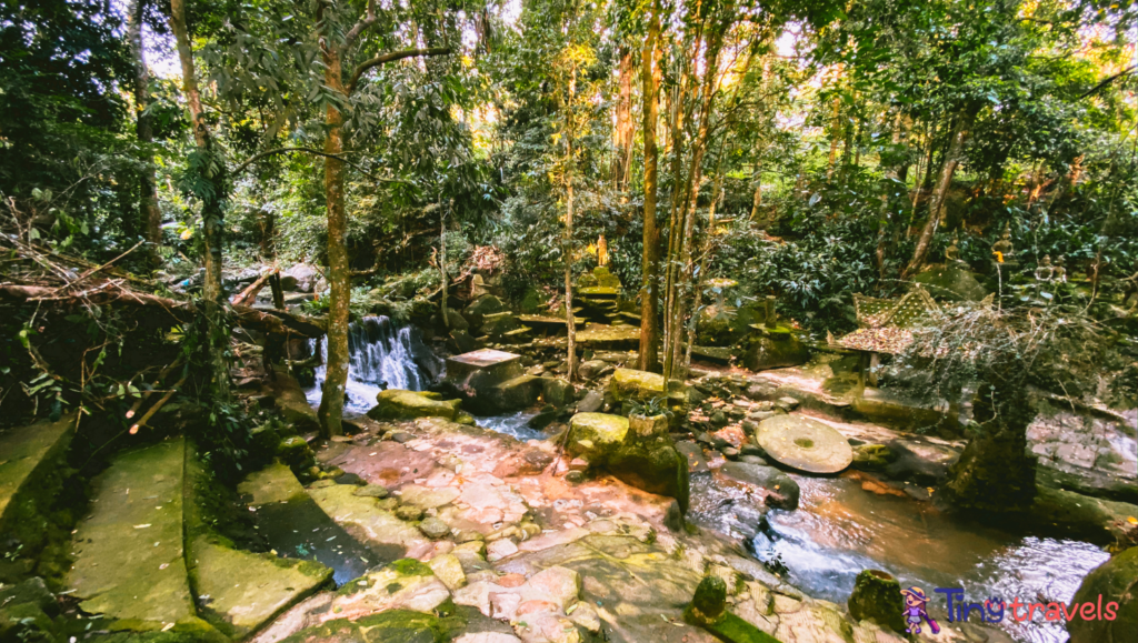 Thailand. Magic Secret Buddha Garden Statues In Samui.