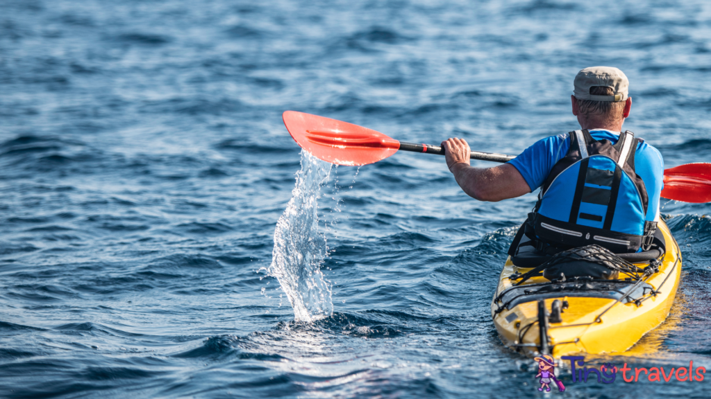 Kayaking independently 