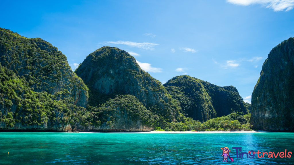 Beautiful Maya Bay at Phi Phi island⁠