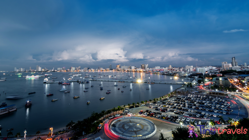 Viewpoint Pattaya Beach in Pattaya Chonburi Thailand⁠