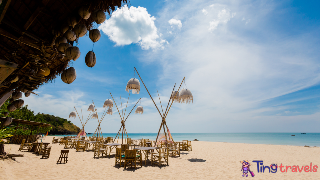 Landscape of Koh Lanta Klong Jark bay⁠
