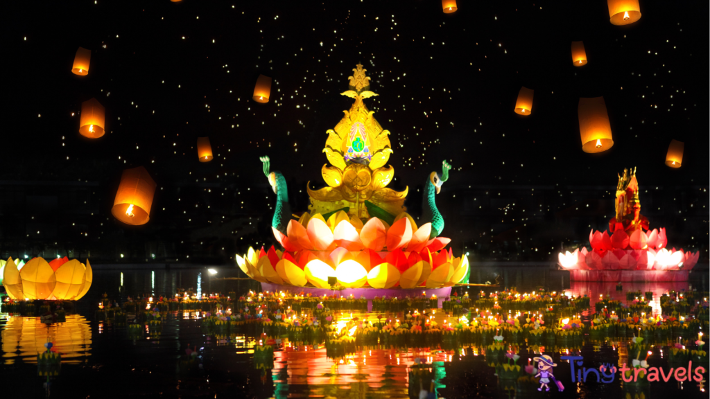 Thailand's Traditional Loy Krathong Festival⁠