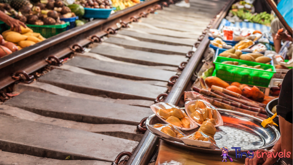 Maeklong Railway Market