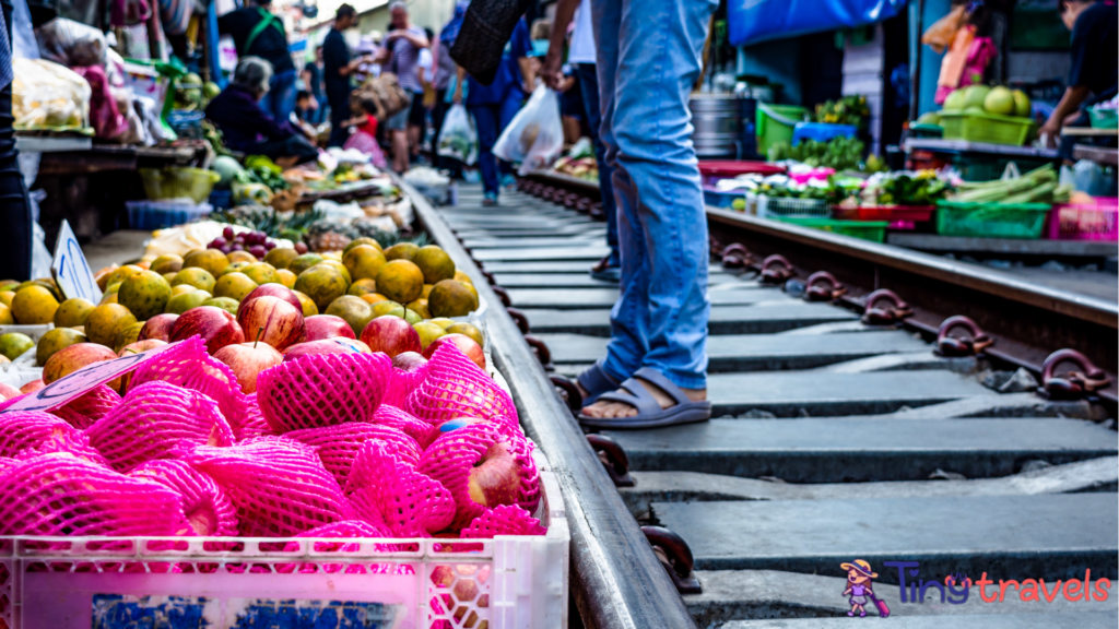 Maeklong Railway Market