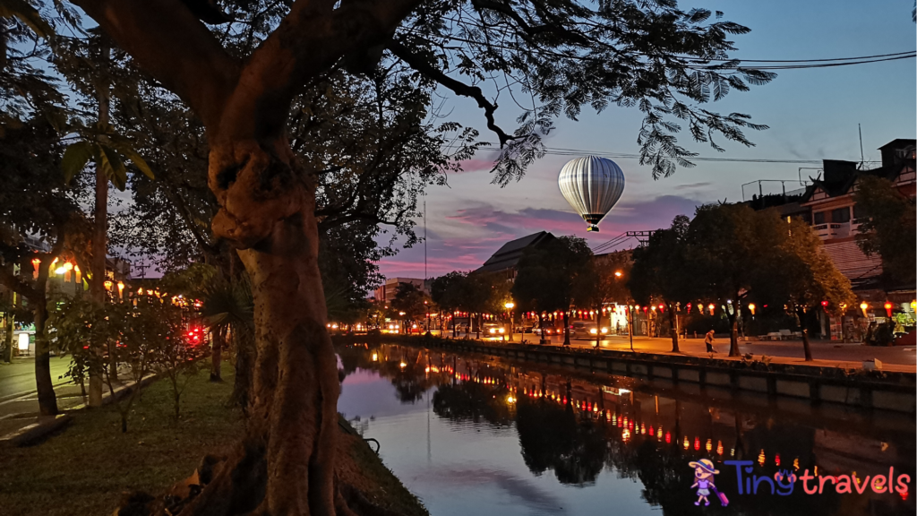 Hot air balloon ride 