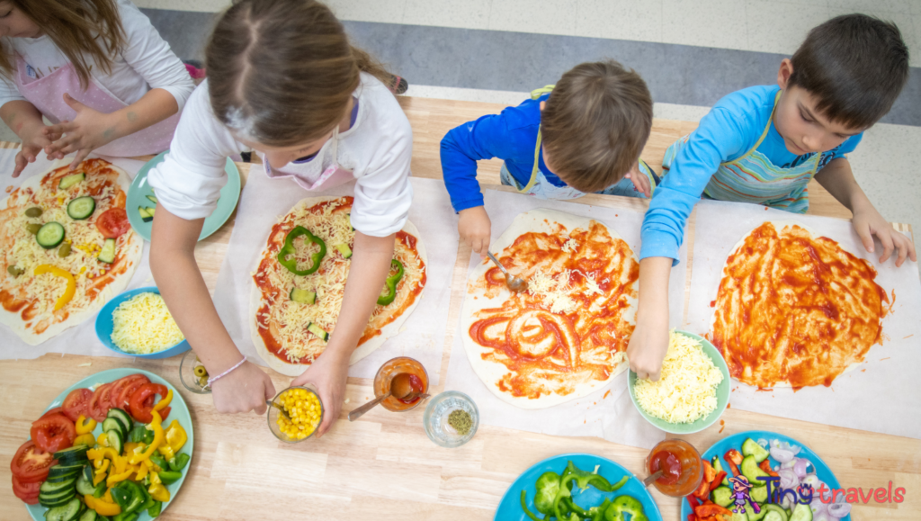 Cooking class with kids 