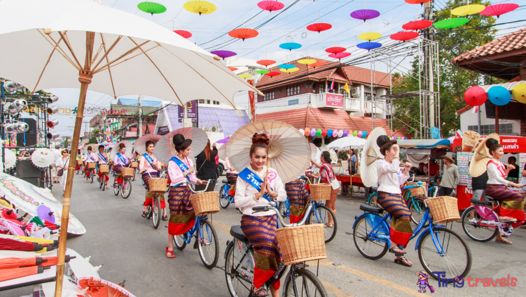 Bosang umbrella festival⁠