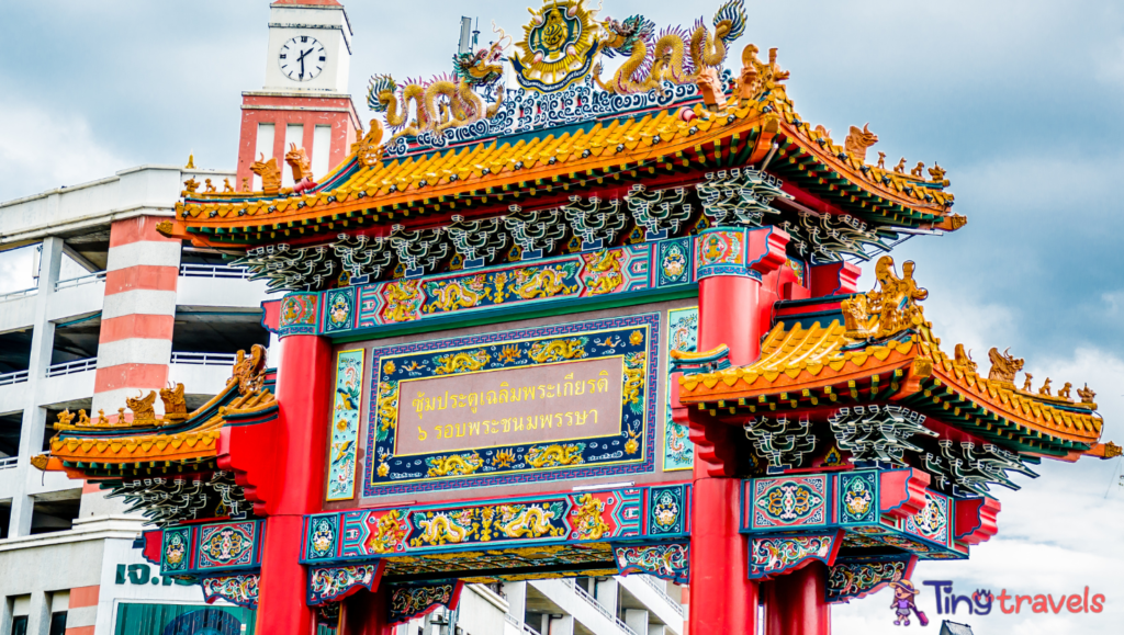 Gate of Dragon, Chinatown Bangkok Thailand⁠