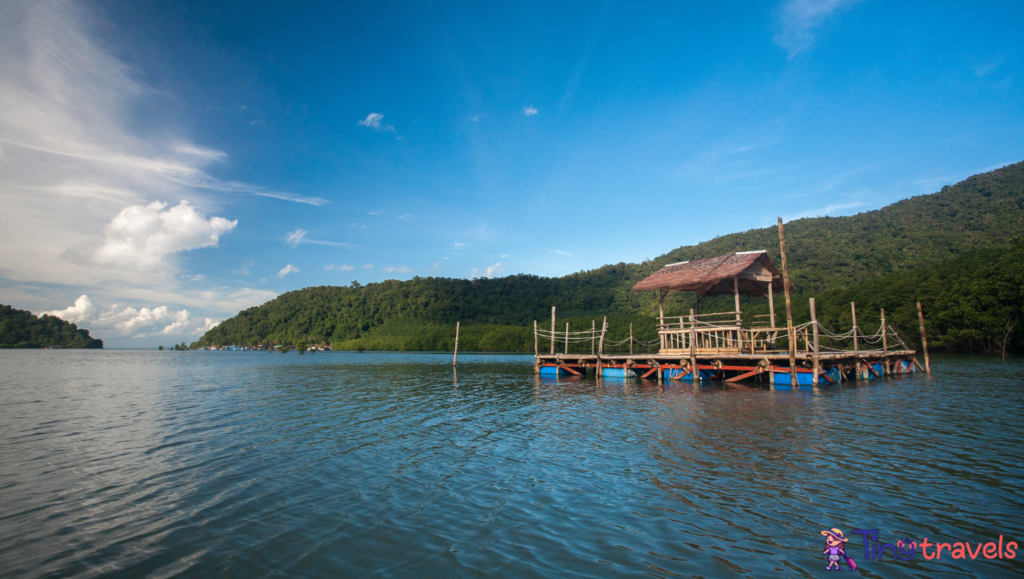 Salakkok Fishing Village in Koh Chang island, Thailand⁠