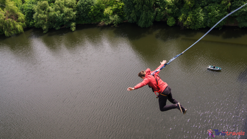 Extreme Jump from a 42 M High