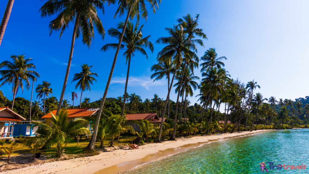 Beach bungalow , Thailand .⁠