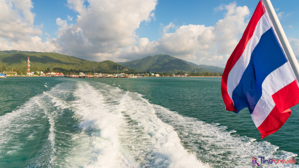 Tourists Traveling by Ferry in Thailand⁠