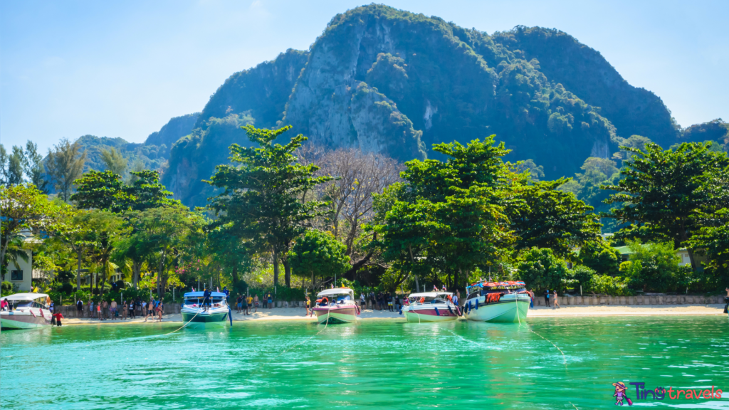 Beautiful tropical island Ko Phi Phi, Thailand⁠
