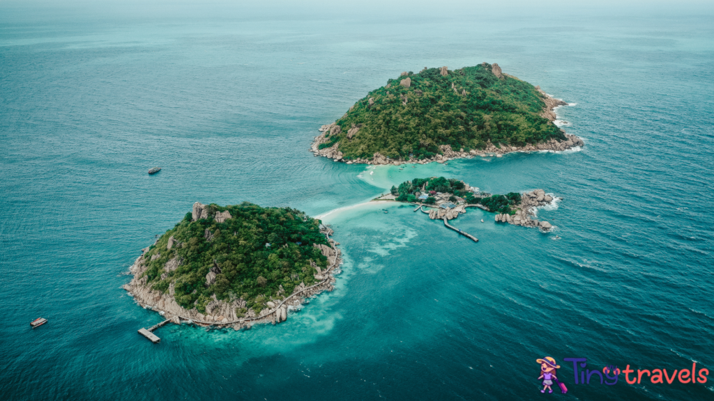 Koh Nang Yuan in Koh Tao Thailand⁠