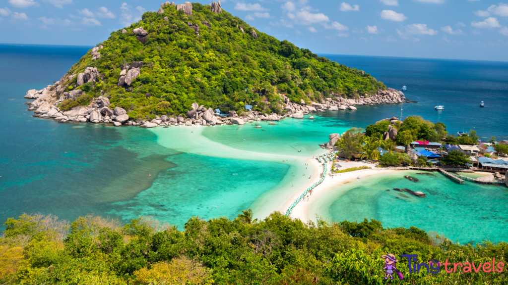 View point Koh Nang Yuan island - Thailand⁠
