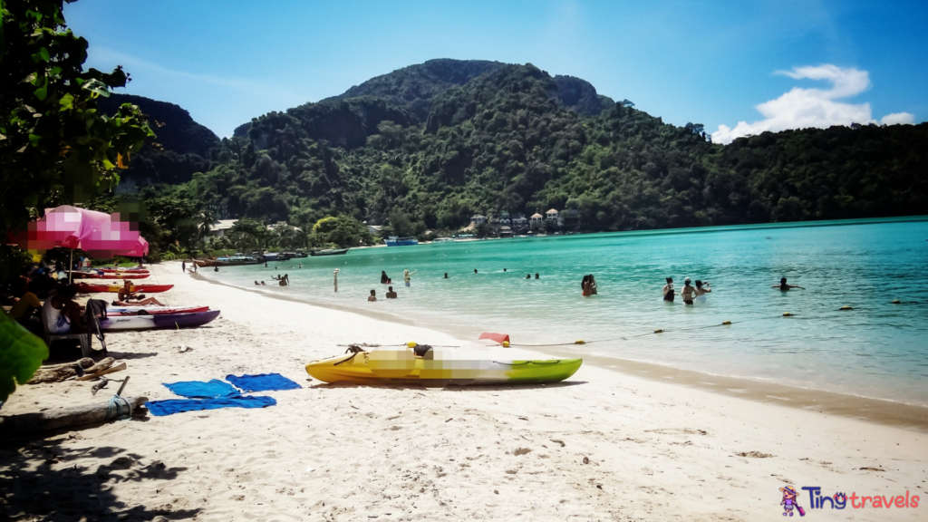 Beach at Phi Phi Island, Thailand⁠