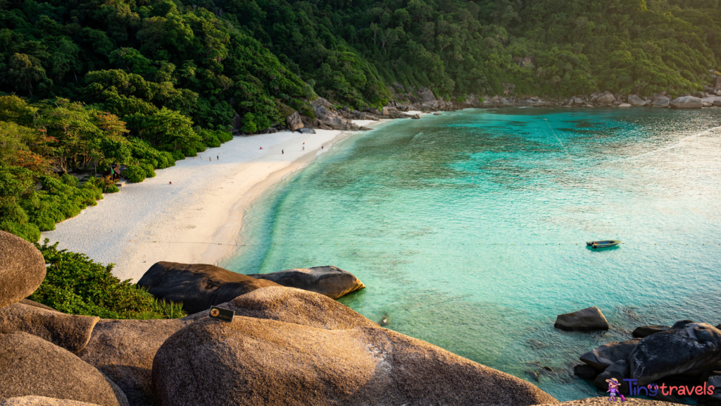 Beach at Donald Duck Bay, Similan National Park, Thailand⁠