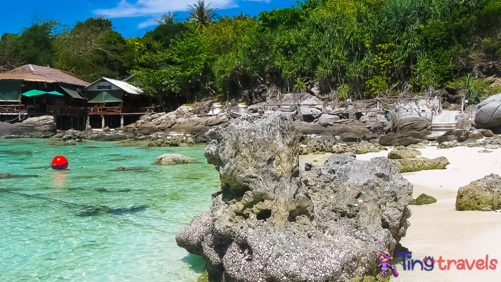 Beautiful beach on a tropical island Koh Racha Yai⁠