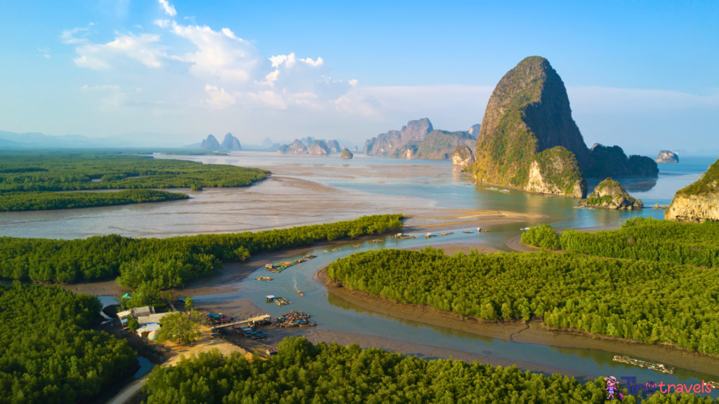 Phang Nga Bay in Thailand⁠