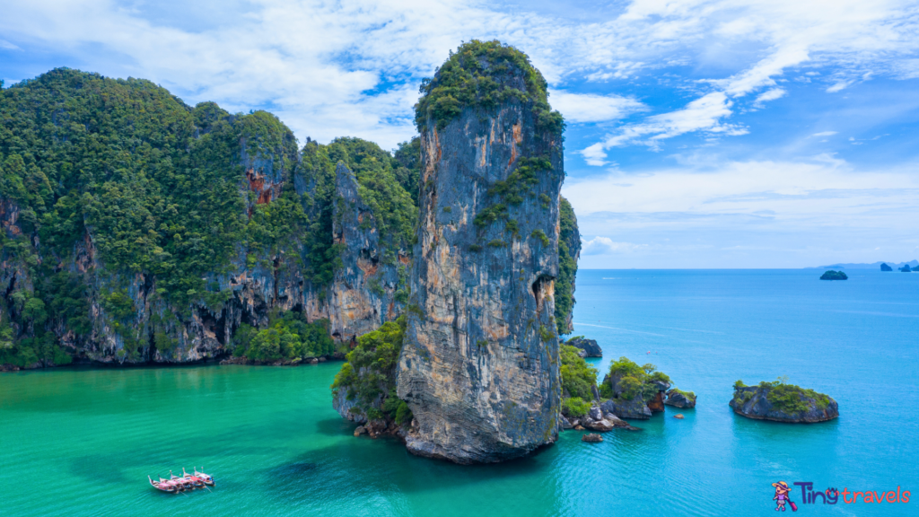 Ao Nang Tower, one of Krabi most famous rock, Ao Nang, Krabi, Thailand.⁠