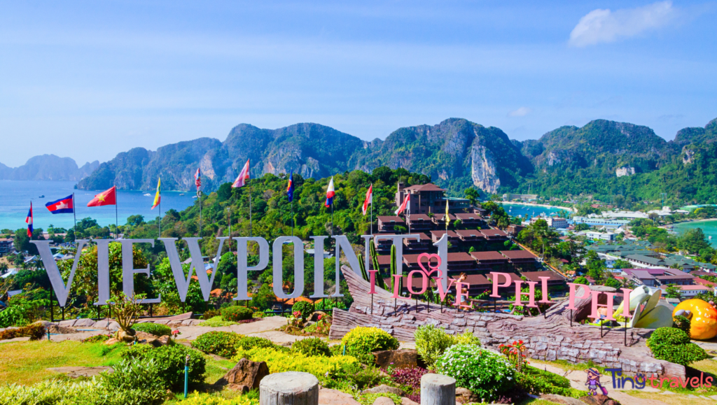 Phi phi island View point 