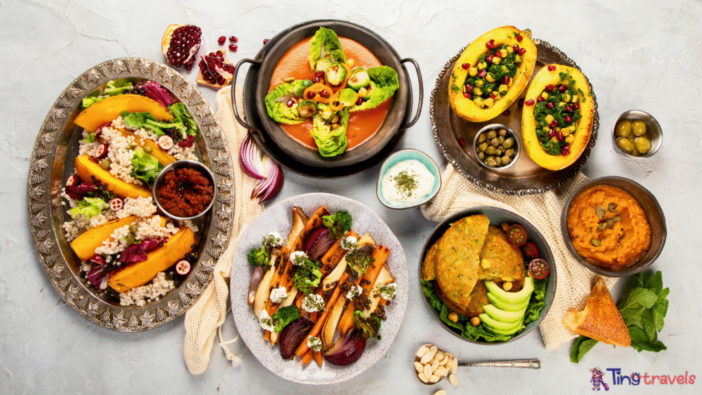 Vegetarian food concept.⁠